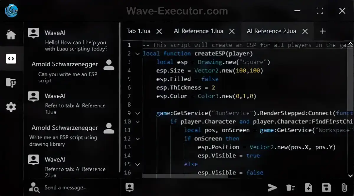 Wave PC Executor img